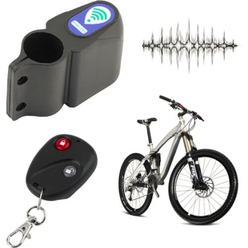 Professional Anti-theft Bike Lock Cycling Security Lock Remote Control Vibration Alarm Bicycle Vibration Alarm