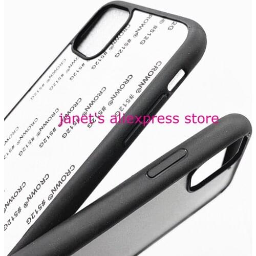 Sublimation Rubber Matte Case For iPhone11 ProMax Blanks DIY Cover Phone Metal Sheets DIY Photo Printing