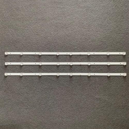 LED Backlight strip bar 8 lamp for 43" TV CC02430D738V04 43E20 3X8 8S1P 1410 0D20 3PCS