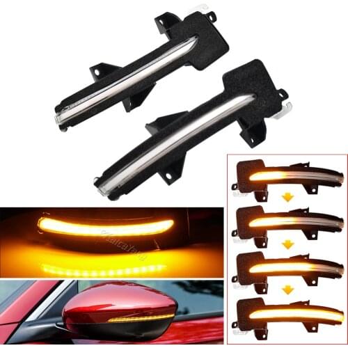 LED Dynamic Sequential Blinker For honda accord inspire 2018 2019 Side door Rear View Mirror Turn Signal Trending Indicator