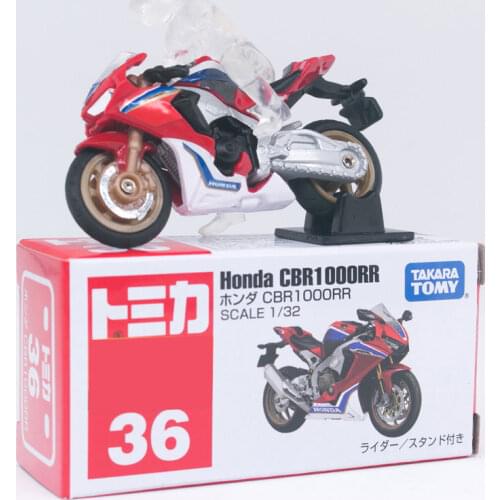 Takara Tomy Tomica No.36 Honda CBR1000RR Diecast Motorcycle Model with Stardard 1 : 32 Scale