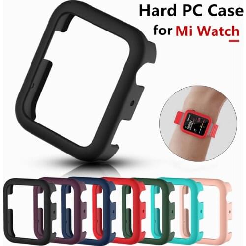 Hard PC High Quality Case for Smart Watch Xiaomi Anti-fall Lightweight Cover Protective Frame Replaceable Bumper for Mi Watch