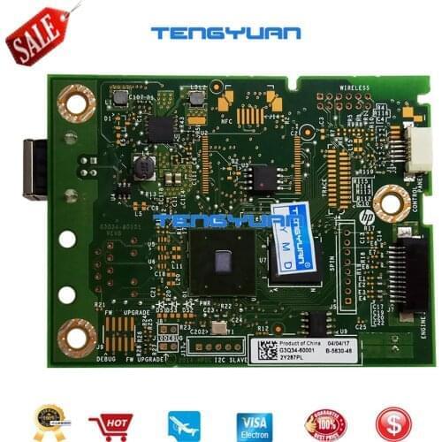 2X FORMATTER PCA ASSY Formatter Board logic MainBoard mother board For HP M102w 102W M101W M106W M104W M103W G3Q35-60001