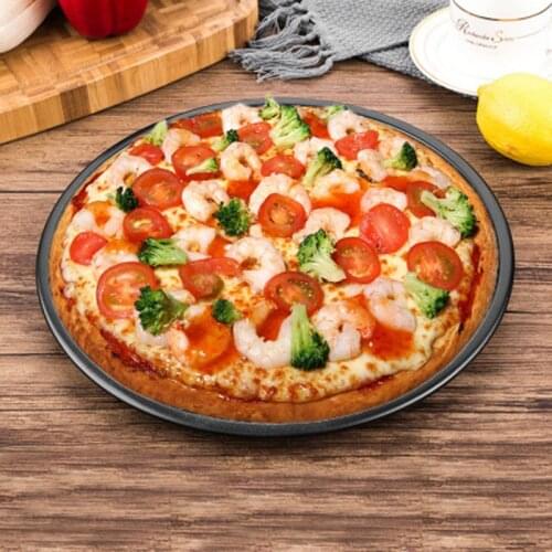 Nonstick Pizza Pan Baking Pan Household Baking Oven 6/7/8/9/10 Inch Round Pizza Set Cake Mold