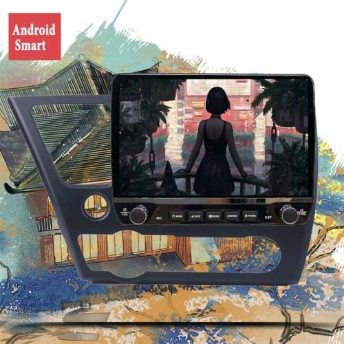 Android 10.0 HD Screen DSP Car Stereo For Honda Civic Hatchback 9 2013 - 2016 DVD Multimedia Radio GPS Navigation
