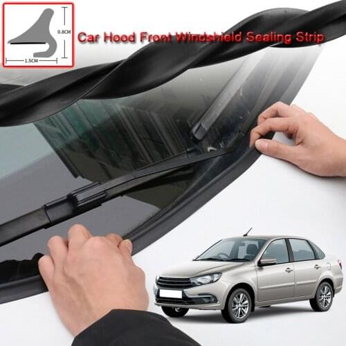 For LADA Granta 2012-2020 DIY Car Seal Strip Windshied Spoiler Filler Protect Edge Weatherstrip Strips Sticker Auto Accessories