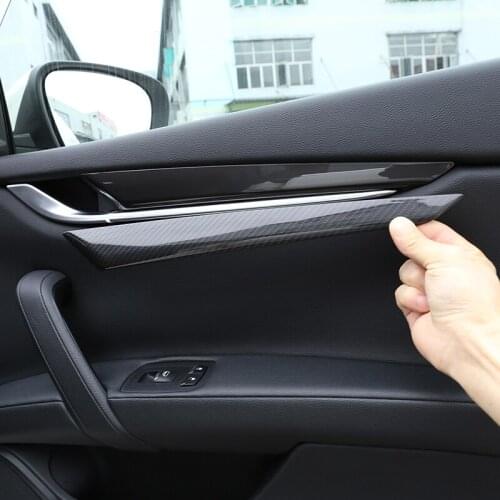For Maserati Ghibli 2014-2019 interior door trim carbon fiber interior modification car accessories