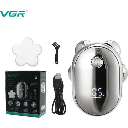 VGR V-395 Electric Razor Men Beard Shaver Waterproof Razor Beard Precision Trimmer Smart digital display portable hair clipper