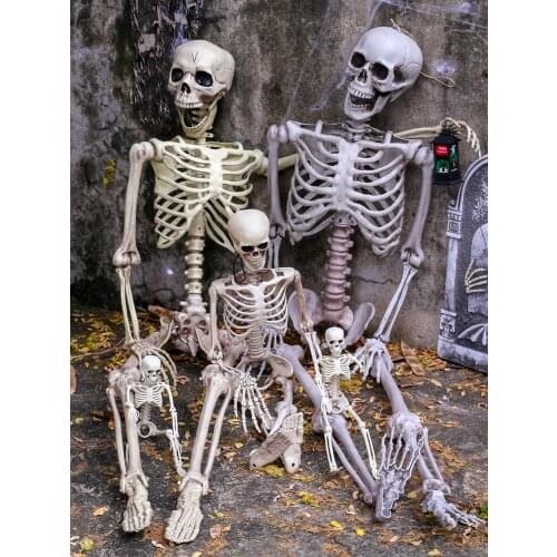 Halloween Decorations Horror Pendant Simulation Human Skeleton Model Skeleton Skeleton Bar Haunted House Props Ornaments