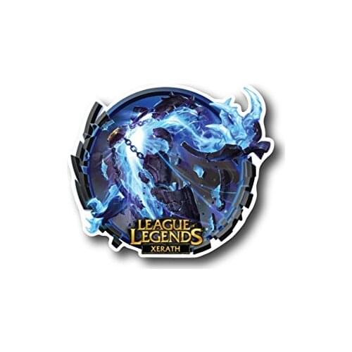 League of Legends LOL Cartoon Graphics Vinyl Decals for Laptop Auto Car Stickers Motorcycle Phone