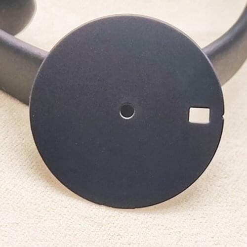 28.5mm Metal DIY Watch Dial Blank Plate no Logo /Index Dial With Date Window for 4R36A Movement