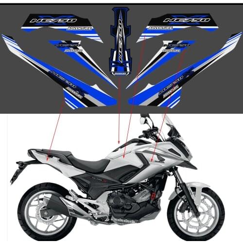 For Honda NC750X NC 750X 750 X Fairing Cover Fender Protection Motorcycle Tank Pad Protector Tankpad Stickers Kit 2019 2020
