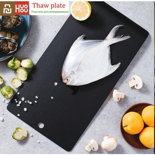 Original Youpin Huohou Superconducting thawing plate Natural Thawing Black Technology Hard Vegetable Cooking Accelerator