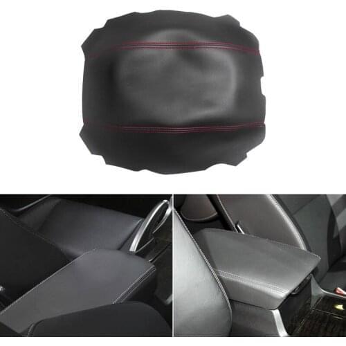 Microfiber Leather Car Interior Center Control Armrest Box Cover Protective Trim For Acura TSX 2009 2010 2011 2012 2013 2014