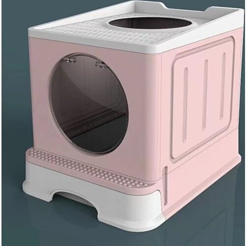 Fully Closed Cat Toilet Fat Cat Top Entry Cat Litter Basin Extra Large Cat Litter Basin New Cat Litter Basin Deodorant Feces