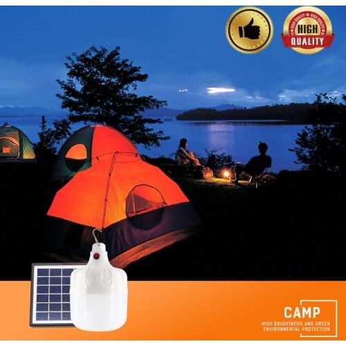 Portable Led Solar Lamp 12w/18w/36w Solar Energy Light Panel Powered Emergency Bulb For Outdoor Garden Camping Tent Fishing