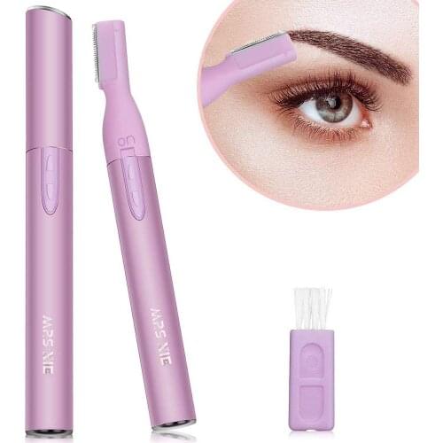 Eyebrow Trimmer, Eyebrow Razor for Women, Painless Instant hair removal trimmer, Great for Eyebrows, Face Hair, Bikini Lines