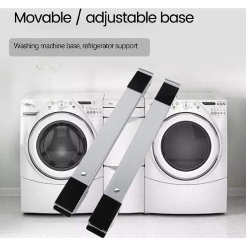 Organizer Universal Washing Machine Bracket Adjustable Refrigerator Base Mobile Upgrade Model 24 Wheels Dryer Mobile Bracket