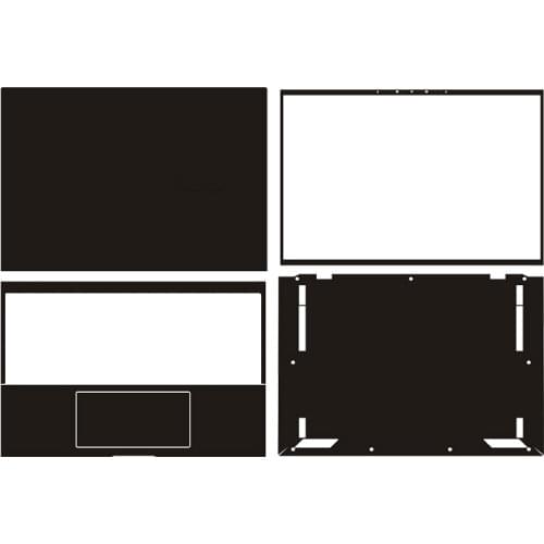 Carbon fiber Vinyl Laptop Sticker Skin Decals Cover Protector for Asus UX3000j 13.9"