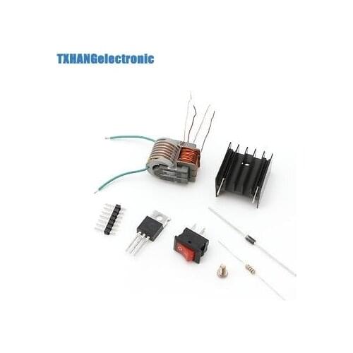 15KV High Frequency Inverter High Voltag Coil Generator Arc Plasma Boost Step-Up Power Module Transformer Electronic Parts Suite
