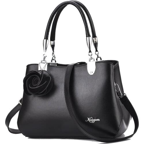 YINGPEI Women Bag Vintage Casual Tote Top-Handle Women Messenger Bags Shoulder student Handbag Purse Wallet Leather 2018 New