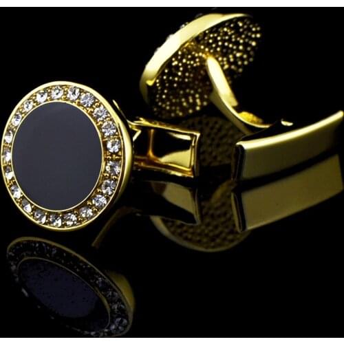 Cufflinks Enamel French Mens Metal Cufflink Shirt Buttons Fashion Knot Design High Quality Copper Hot Selling Cufflinks