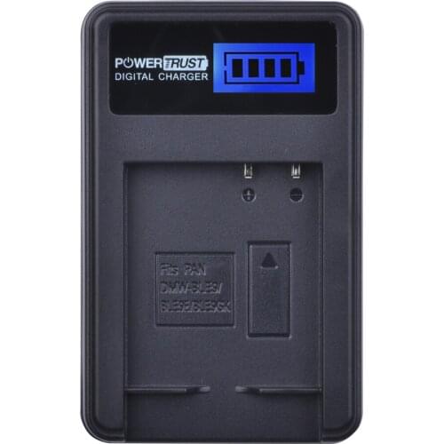 1x DMW-BLG10 DMW BLG10 DMW-BLE9 BLE9 BLE9E LCD Rapid USB Charger for Panasonic Lumix DMC GF6 GX7 GF3 GF5 GX80 BLG10 Battery