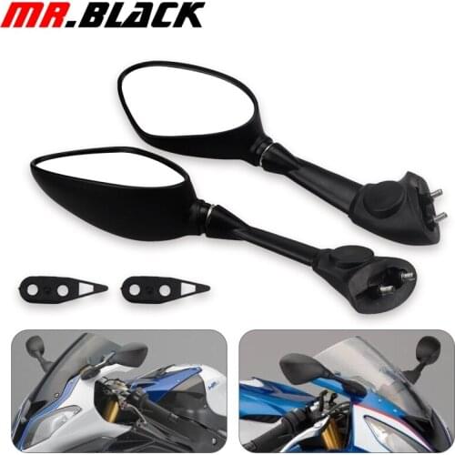 Rear View Mirrors For BMW S1000RR S1000 RR 2010-2018 HP4 2011 2012 2013 2014 2015 Motorcycle Rearview Side Mirrors Black