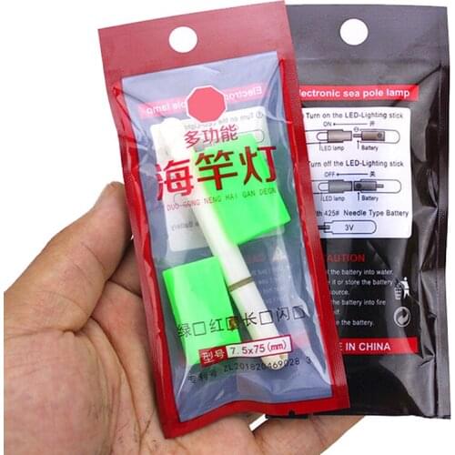 1PCS Fishing Float Lightstick Light Night Float Rod Lights Dark Glow Stick Lots Fishing Accessories