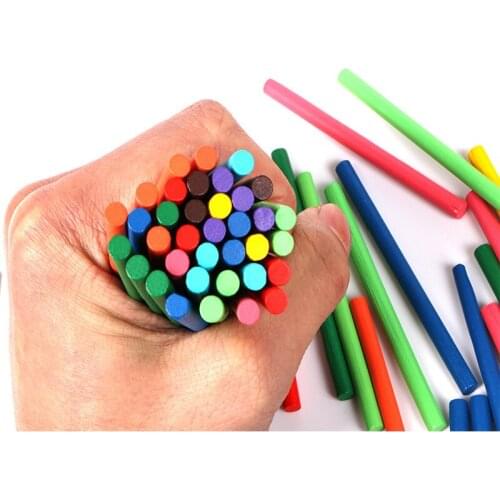 100pcs Colorful Bamboo Counting Sticks Mathematics Teaching Aids Counting Rod Kids Preschool Math Learning Toy