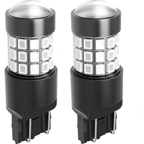 2PCS New T20 7443 W21/5W High Quality Super Bright 1500LM LED Car Brake Lamp Turn Signal Auto Parking Bulb Daytime Running Light