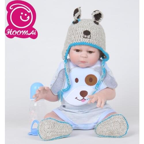 20"50Cm Reborn Doll Full Body Silicone Realistic Baby Bebe Dolls Handmade Reborn Realista for Childrens Day Gift Baby Doll Toy