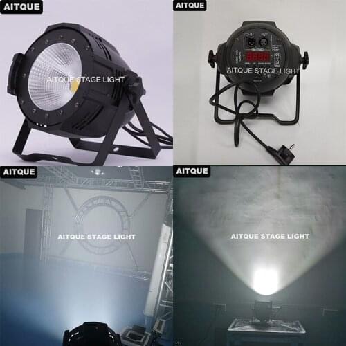 4pcs Theater lamp par led cob 200w cob led par light barndoor cob 200w rgbw 4in1 par 64 led