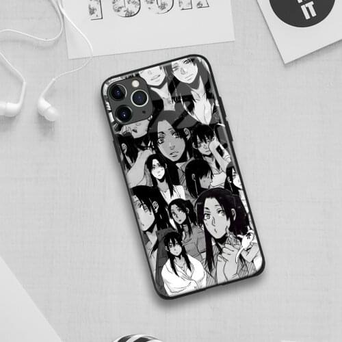 Alex Benedetto Gangsta Anime Soft Silicon Glass Phone Case for IPhone SE 6s 7 8 Plus X Xr Xs 11 12 Mini Pro Max Samsung