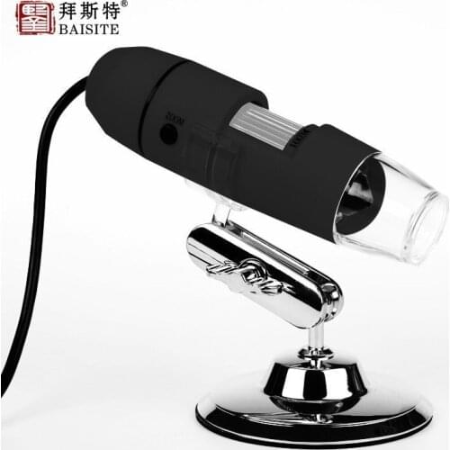 Digital microscope table magnifier, 100/200 times LED lamp identification, industrial electronic inspection and monitoring