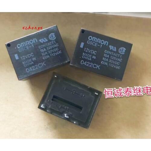 G5CE-1-12VDC 15A 4 Pin Relay