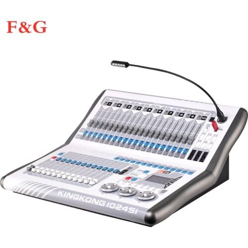 KINGKONG 1024si dmx controlador de consola kk1024si dmx 1024 iluminación de cabeza móvil de escenario consola dmx controlador de
