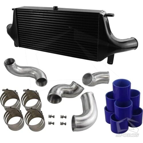 COMPLETE FRONT MOUNT INTERCOOLER KIT SKYLINE R33 R34 GTR RB26DETT Black