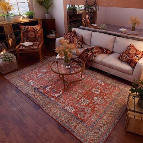 Parlor Factory Direct Supply New Area Rug Living Room Soft Modern Persian Carpet Non-slip Antifouling Carpet For Bedroom