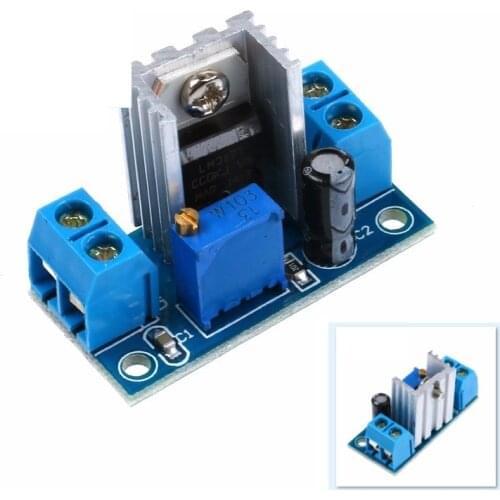 LM317 DC-DC Converter Buck Step Down Circuit Board Module Linear Regulator LM317 Adjustable Voltage Regulator Power Supply