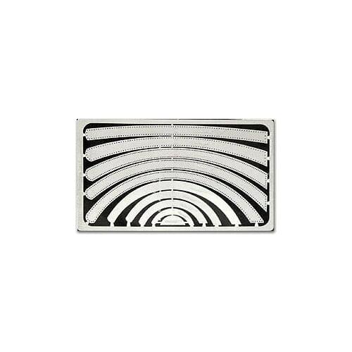 KNL HOBBY Voyager Model TEZ031 aircraft model fuselage engraved line and rivets positioning template set 5