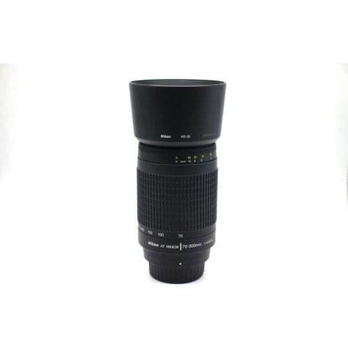 USED Nikon Lens AF Nikkor 70-300mm f/4-5.6G 1:4-5.6 G D-type (Without VR/Only manual focus)