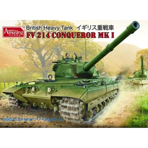 Details about Amusing Hobby 35A006 1/35 British Heavy Tank FV214 Conqueror Mk.I
