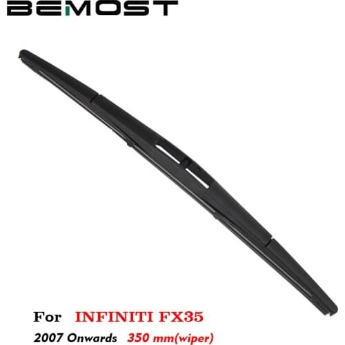 BEMOST Auto Car Rear Wiper Arm Blade Rubber For Infiniti FX35 350MM, 2007 2008 2009 2010 2011 2012 2013 2014 2015 2016 2017 2018
