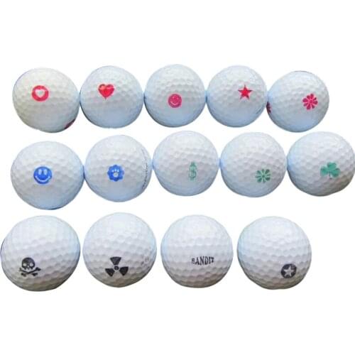 Symbol Golfer Souvenir Gift Golf Ball Stamper Quick-dry Plastic Stamp Marker Impression Seal Golf Club Accessories Dropshipping