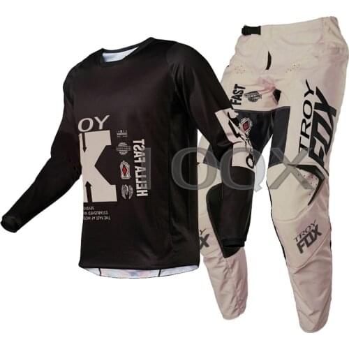2021 Troy Fox Adult 180 ILLMATIK Mountain Bicycle Offroad Jersey Pants Moto Riding Suit Motocross Motorbike Racing Kits
