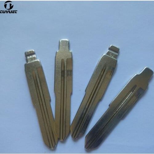 62# Replacement Flip Remote Key Blade Car Key blank For Mitsubishi Lancer Galant Outlander Pajero Remote Key(Left Slot) No.62