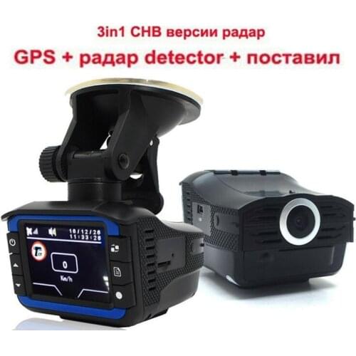 Russia 3 in 1 Flow Fixed Radar Detector Car DVR Dashcam Russian Night Vision GPS G-Sensor Car Dash Camera Video Recorder