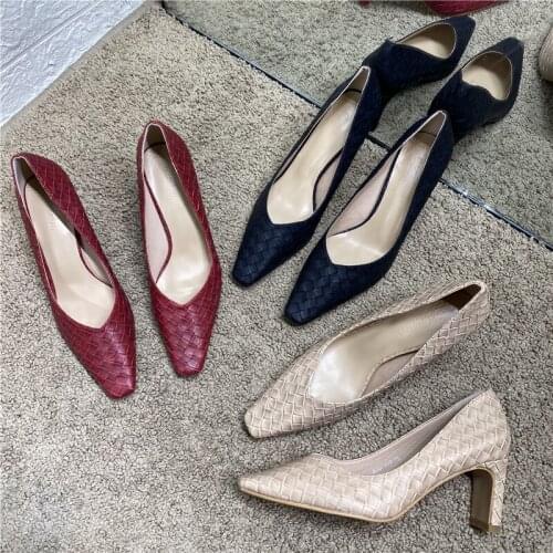 BuMRoch Womens High-heeled Shoes