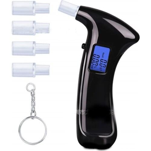 Household Alcohol Tester Portable Breath Alcohol Tester High-precision Breathing Wall-mounted Drunk Driving Device
